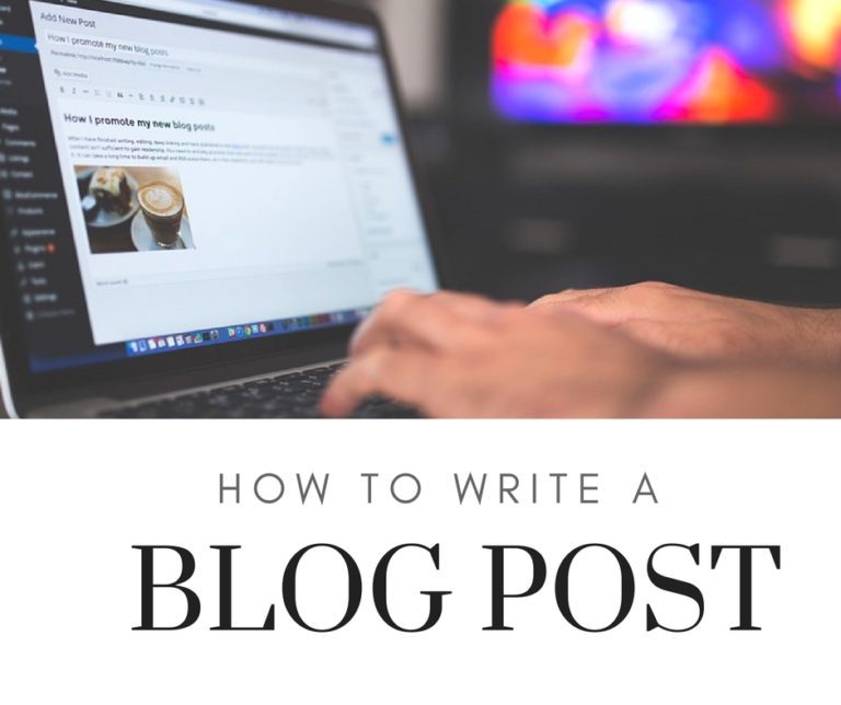 blog post writing assignment