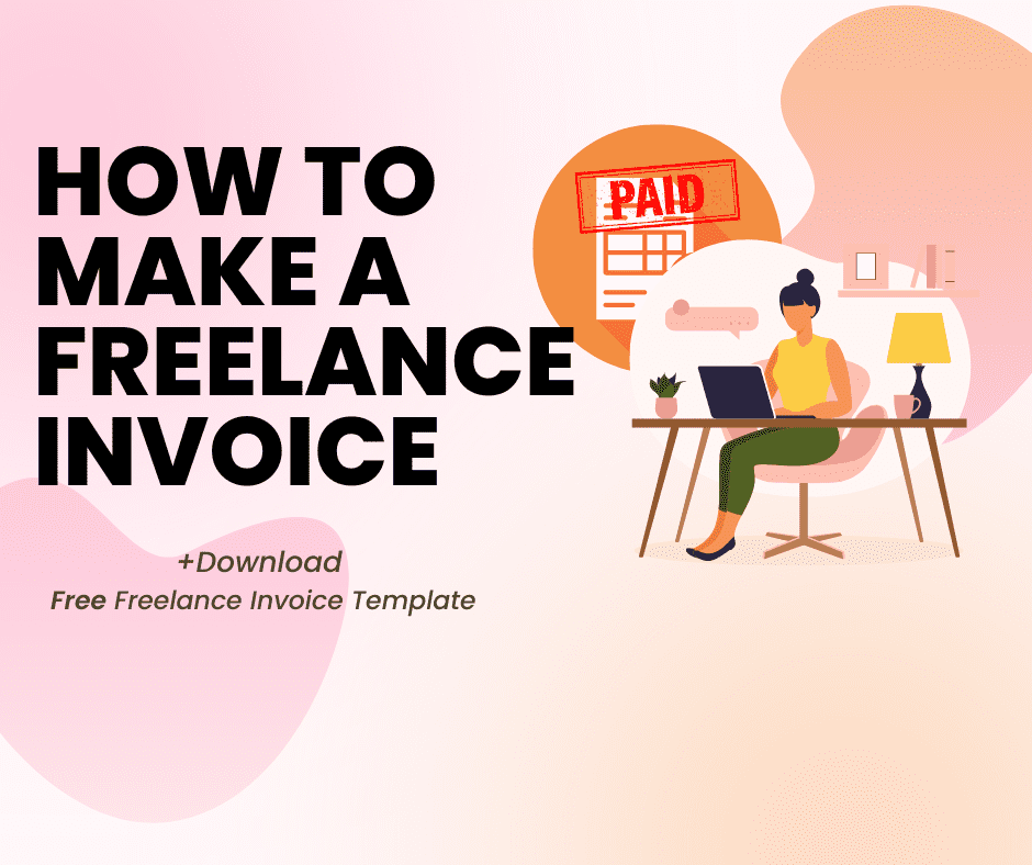 Freelance invoice for content writer
